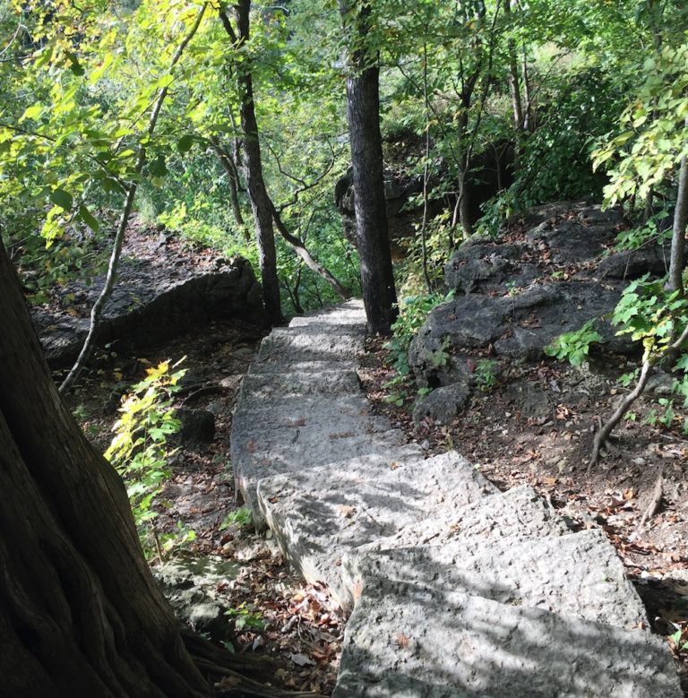 Deer Leap Trail Stairs